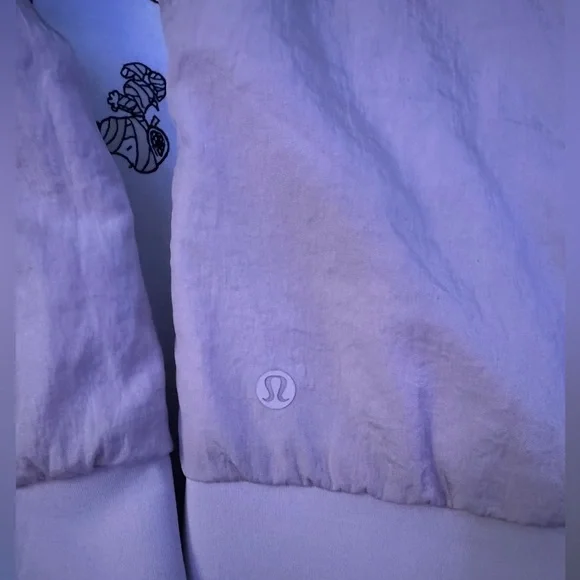 Lululemon dusty pink bomber jacket size small like new - Picture 4 of 13